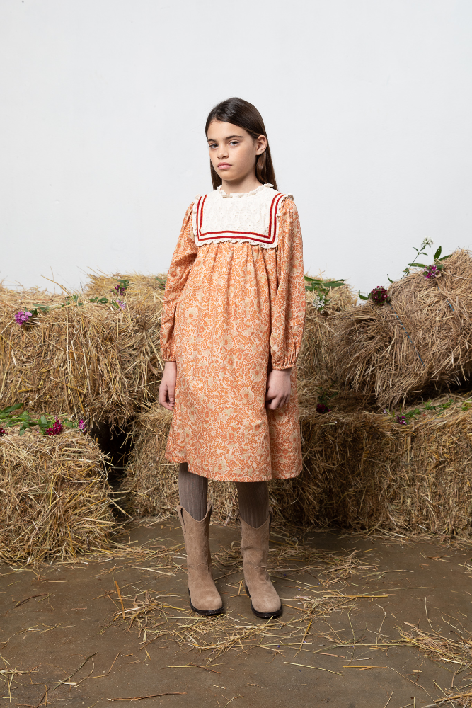 Birgit Antique Florals Dress