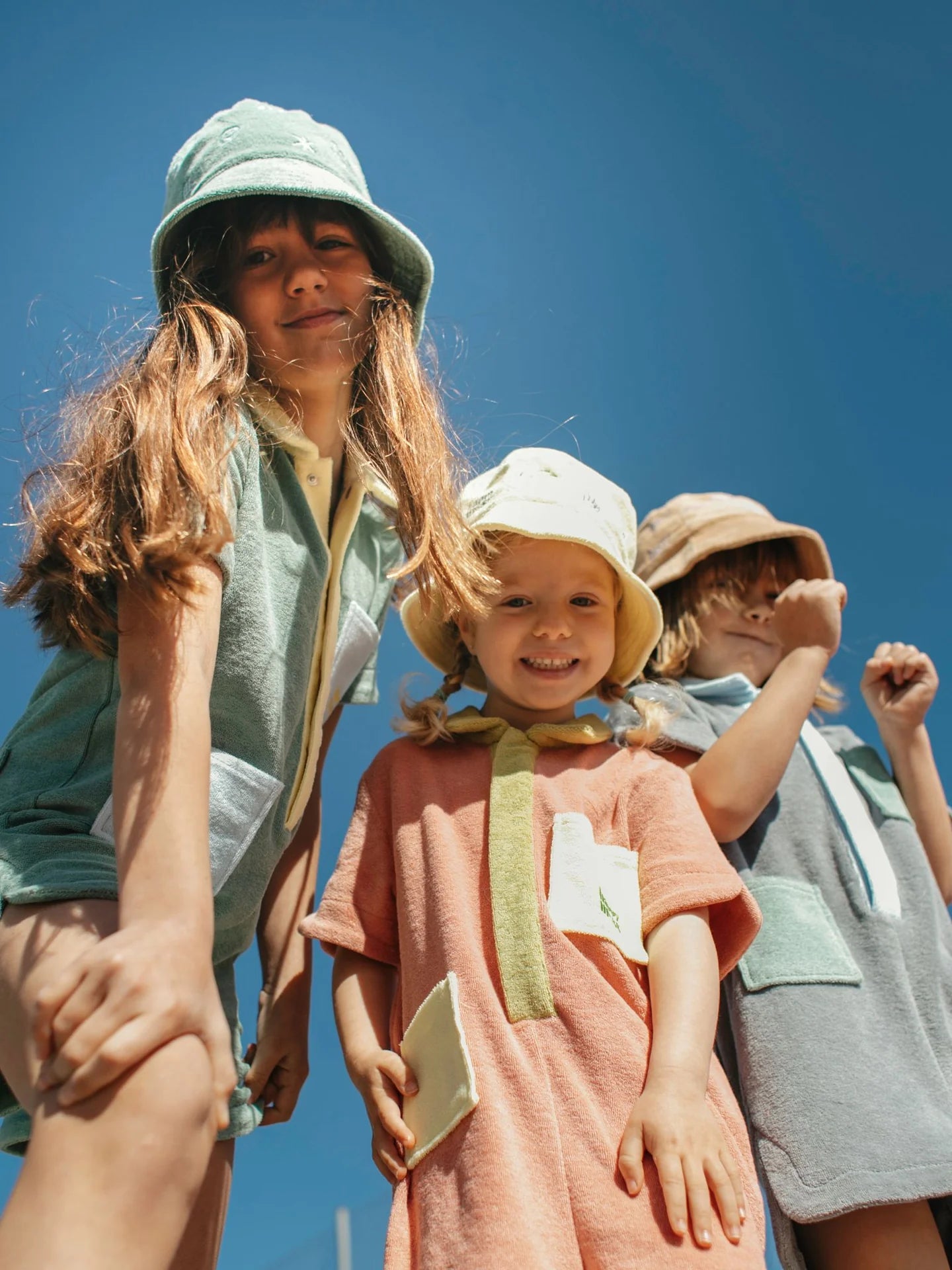 Peach Terry Jumpsuit