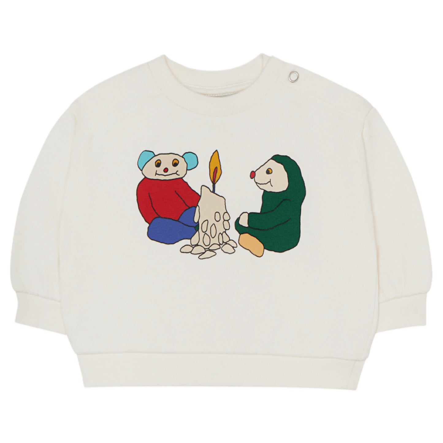 Campfire Friends Baby Sweater