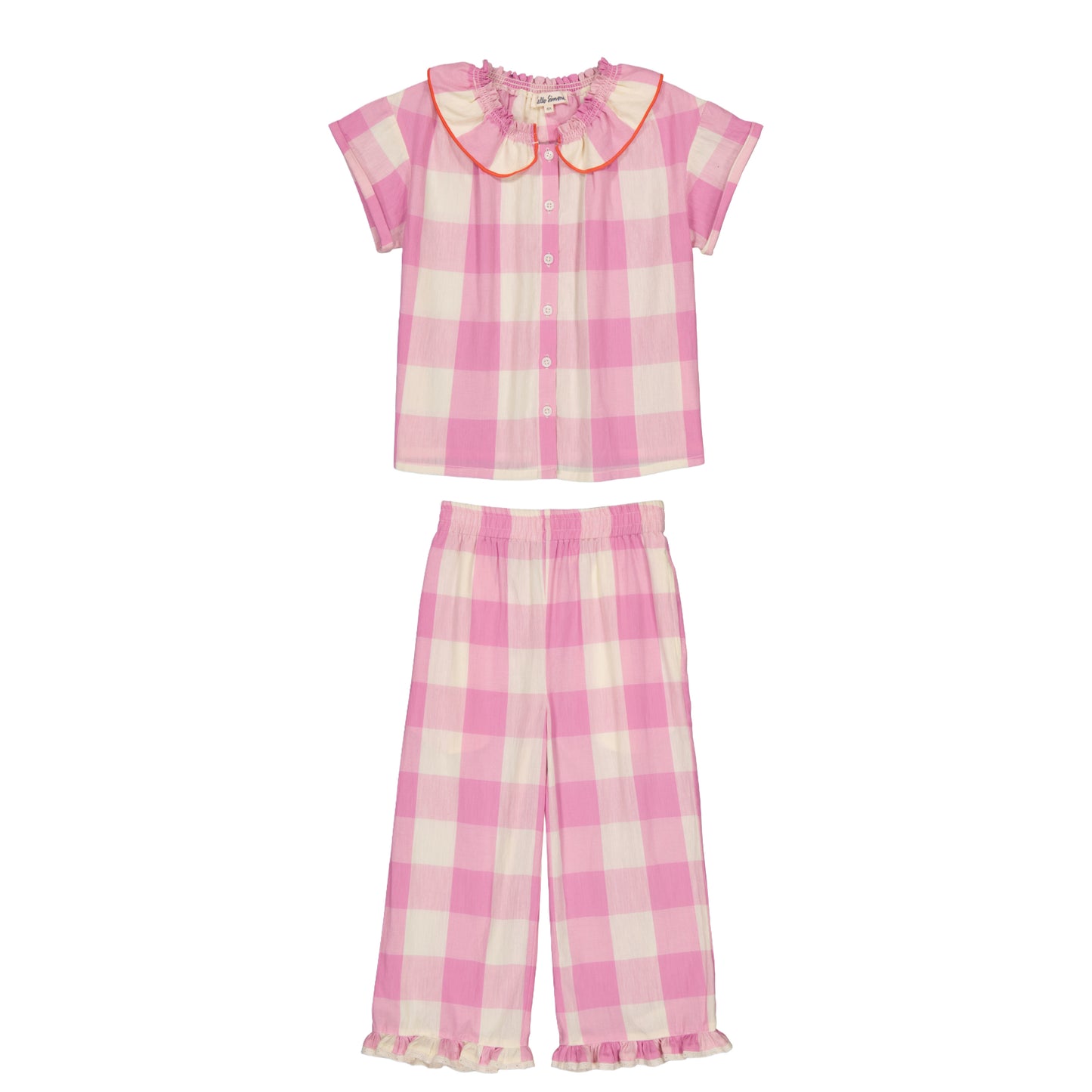 Carlie Check Lila Set