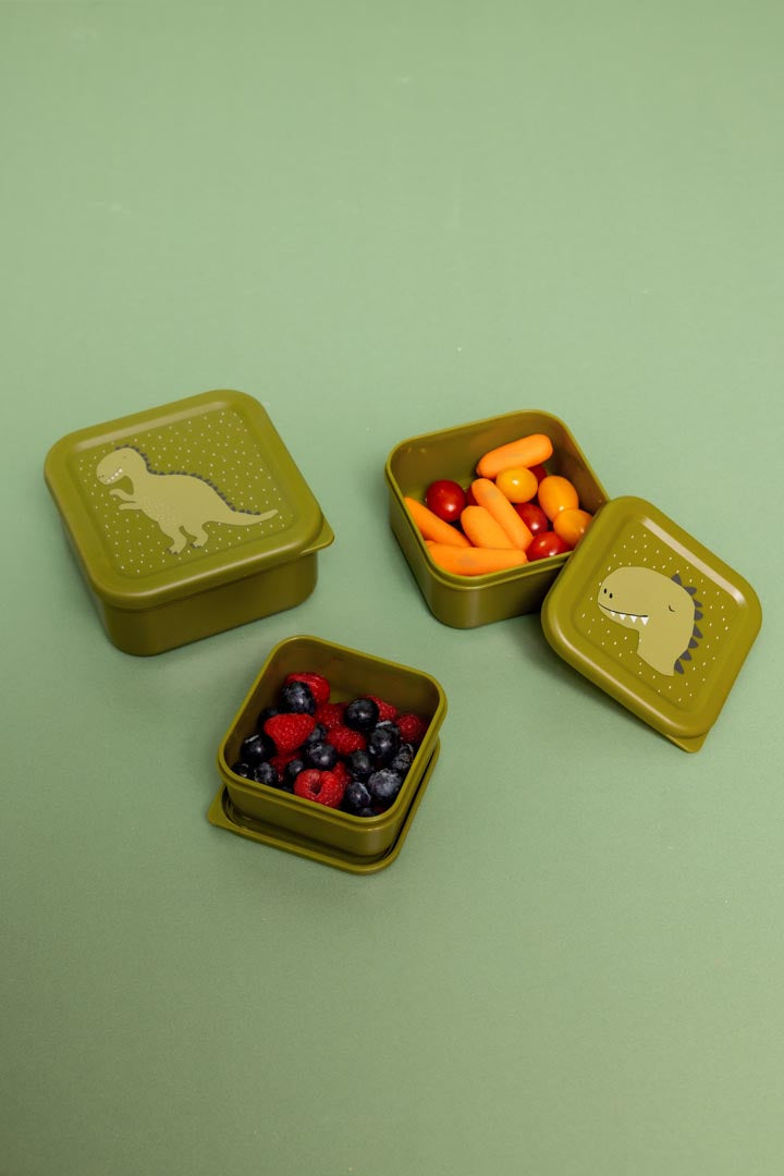 Mr. Dino Snack Box Nesting 3 pcs