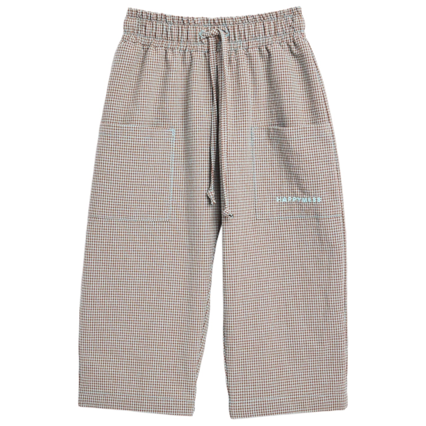 Foggy Brown Vichy Trousers