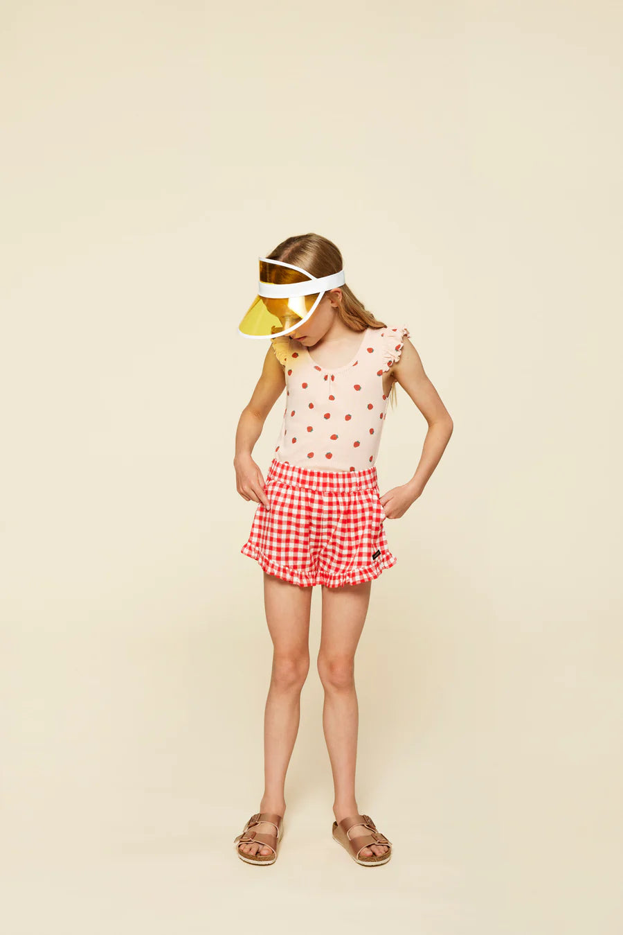 Poppy Check Short