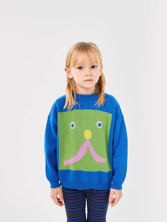 Funny Face Jacquard Jumper