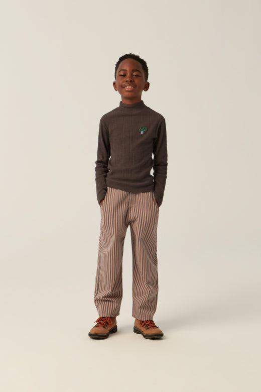 Grey Turtle Neck T-shirt