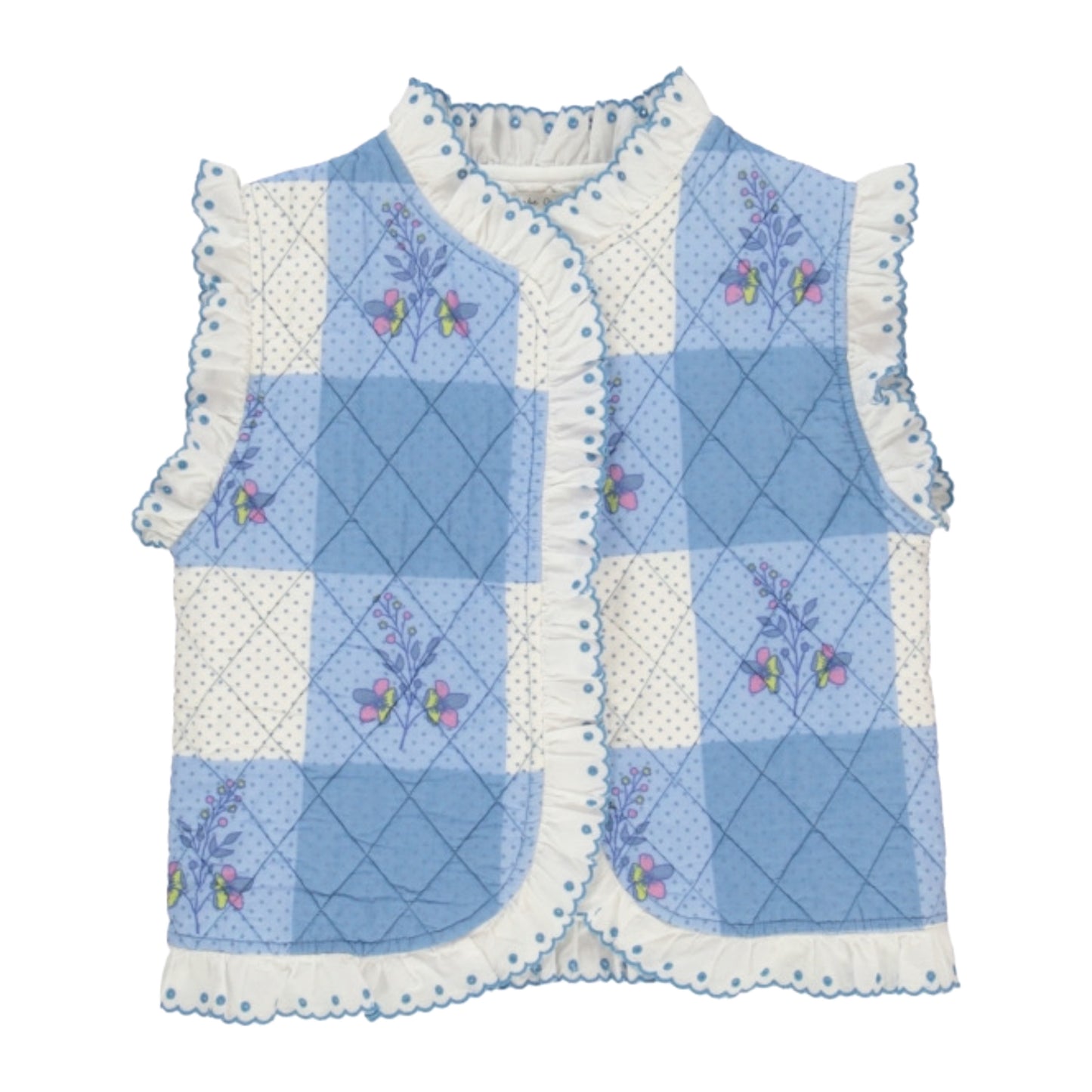 Elsa Vest Atlantic Floral