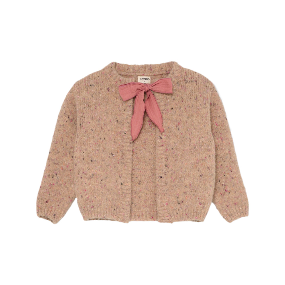 Andrea Flecked Tricot Cardigan