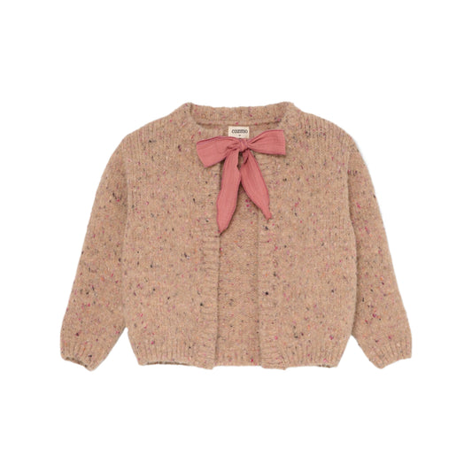 Andrea Flecked Tricot Cardigan