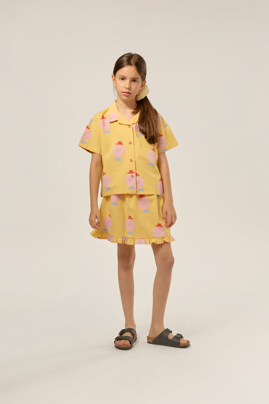 Mr. Happy Man Yellow Skirt