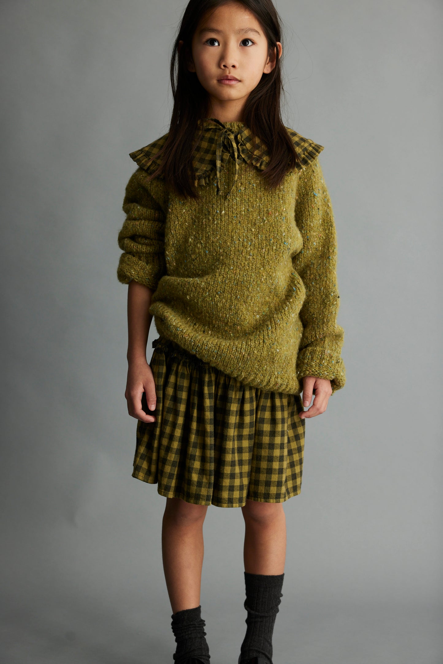 Martina Gingham Skirt