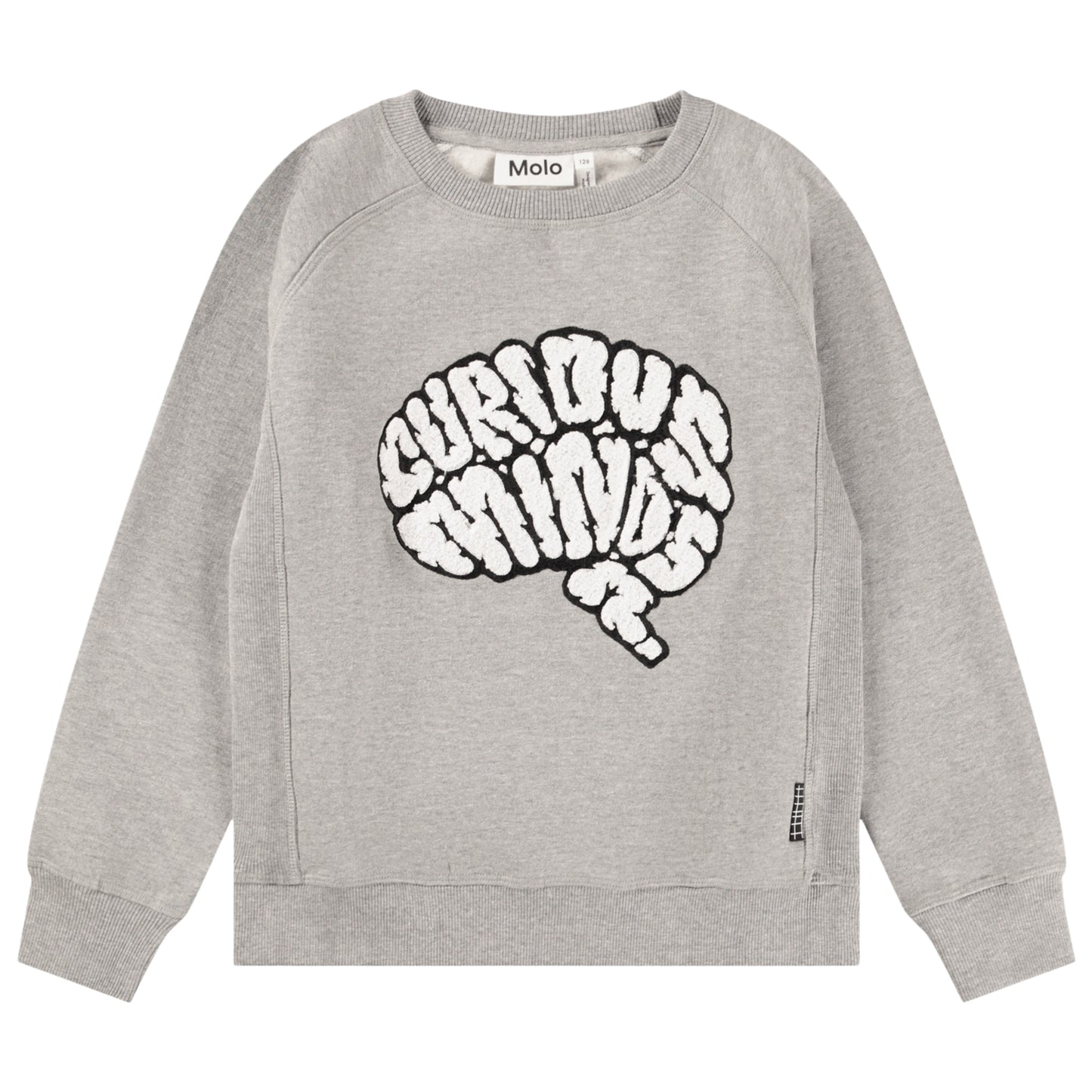Mara Grey Melange Sweatshirt