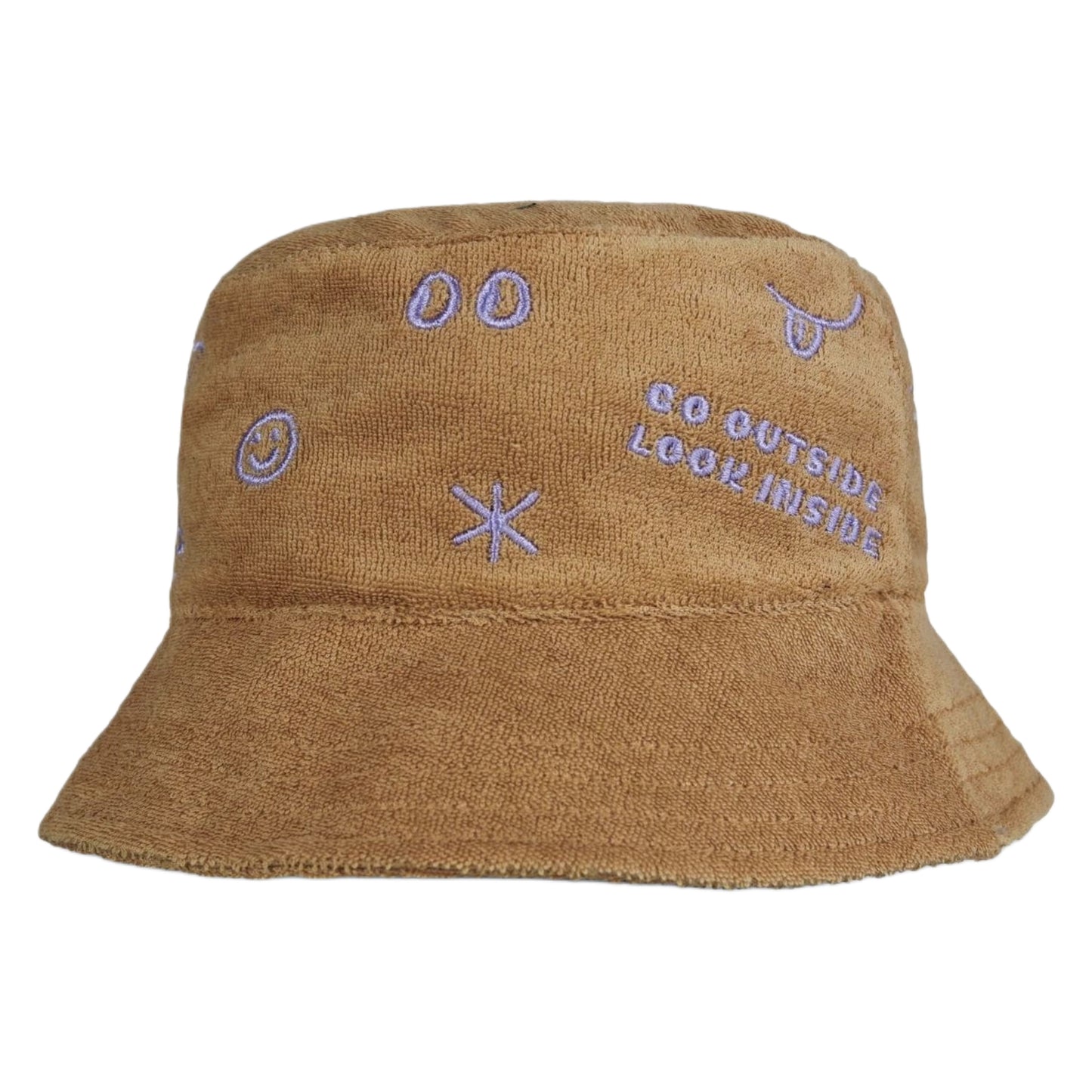 Caramel Terry Bucket Hat