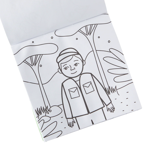 Carry Along On Safari Coloring Set