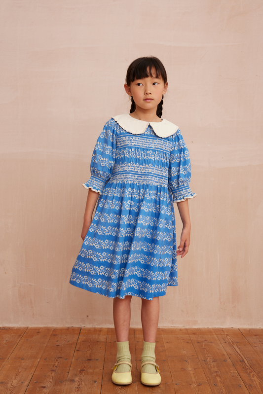 Loulou Farandole Blue Dress