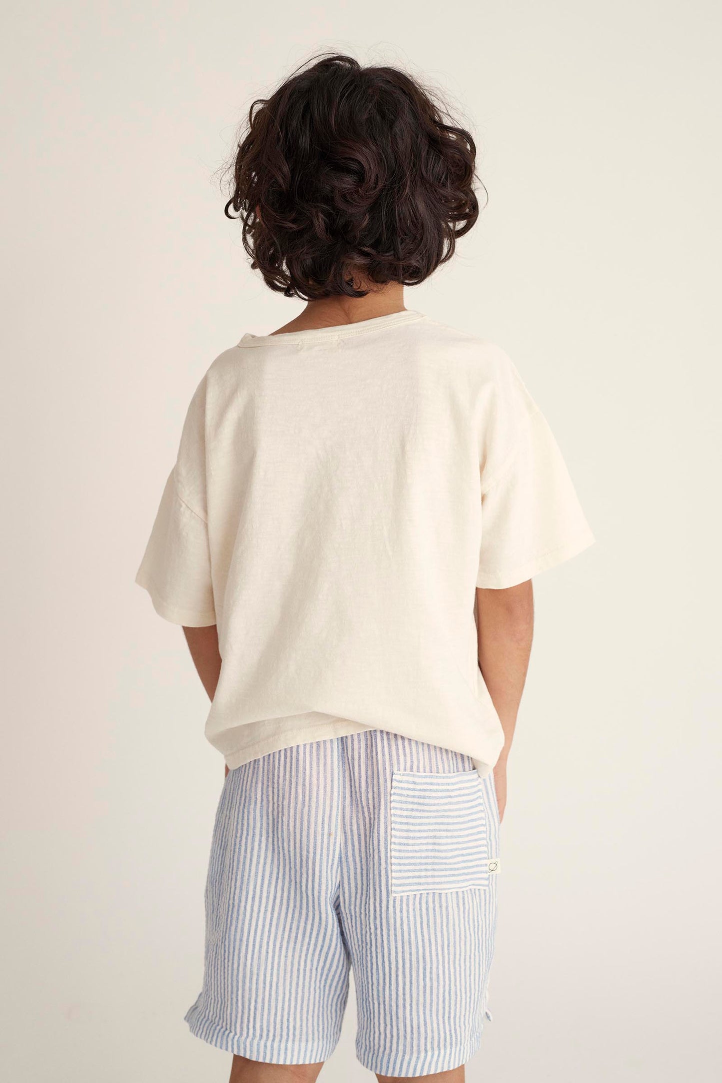 Organic Slub Ivory T-shirt