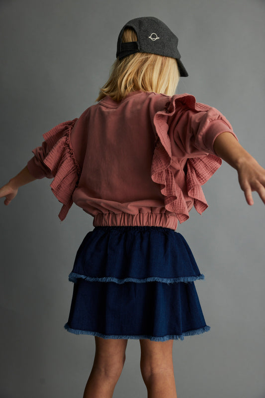 Silvia Soft Feel Fleece Rose