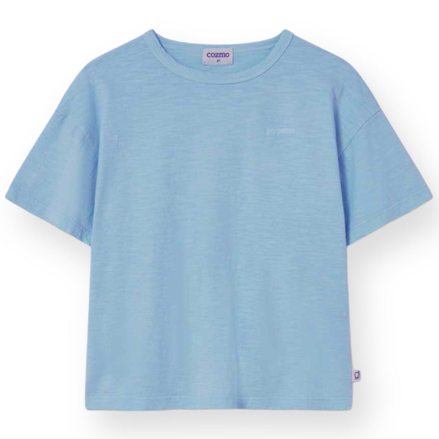 Blue Soft Slub T-shirt