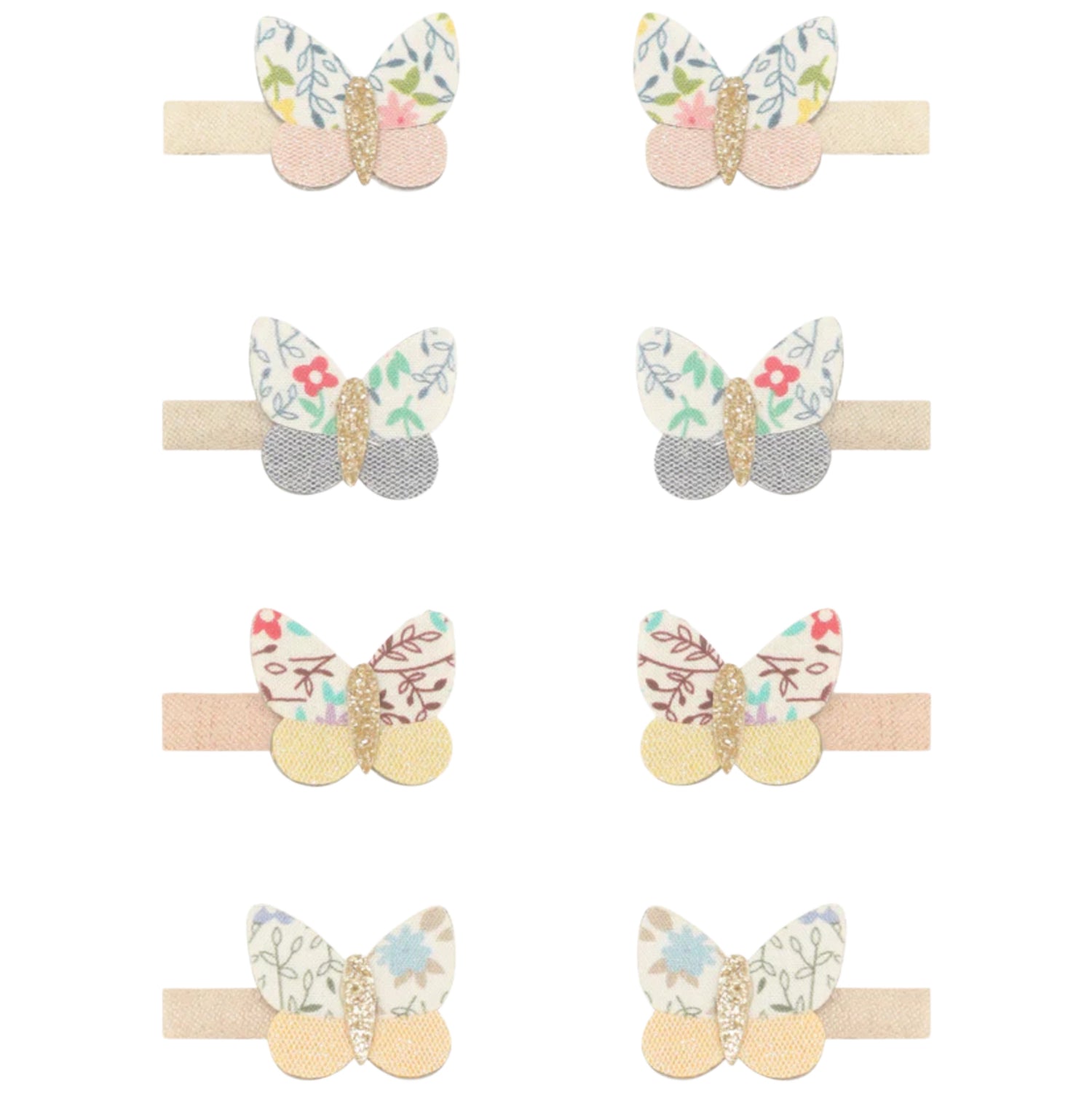 Betty butterfly mini clips