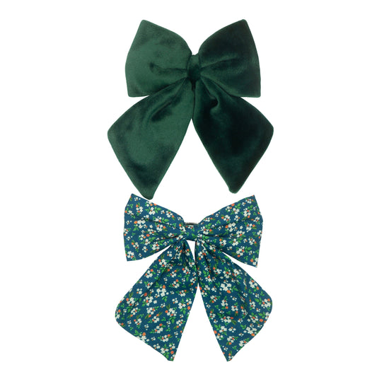 Agnes Oversize Bow Pack Teal