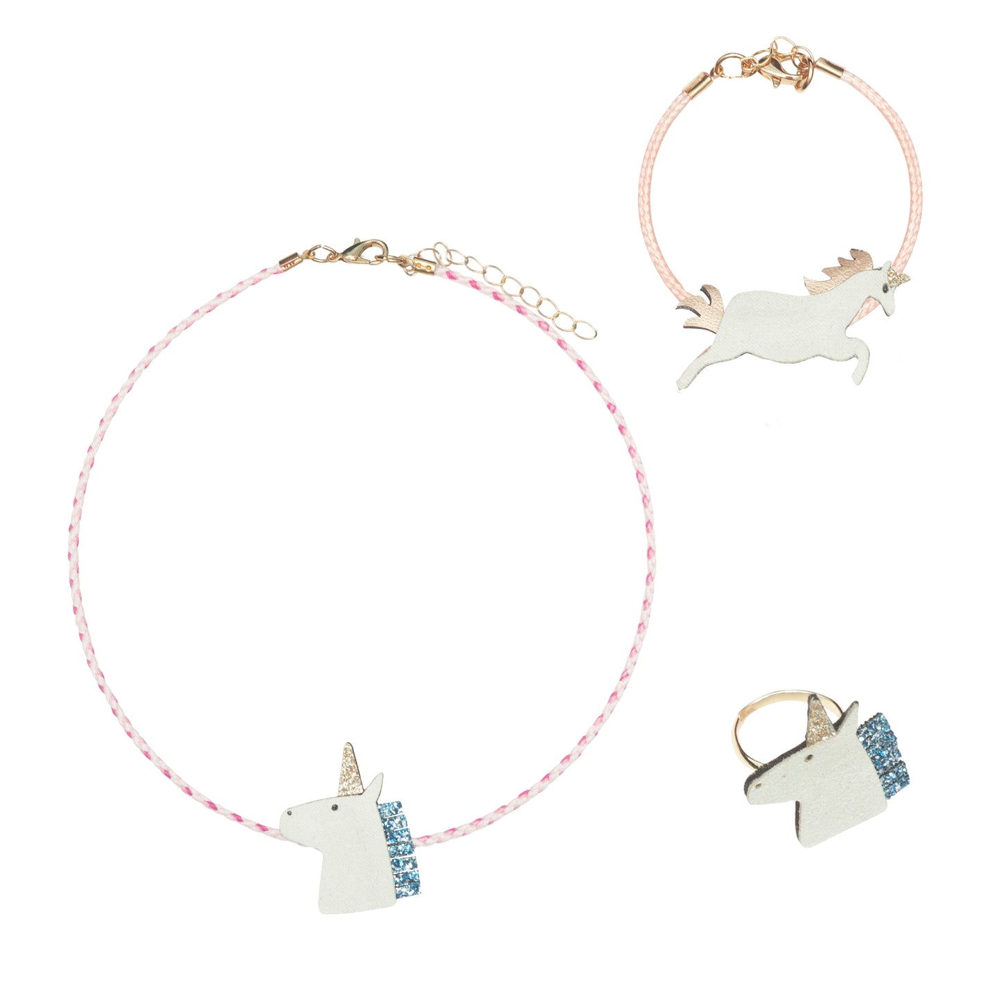 Unicorn jewellery set