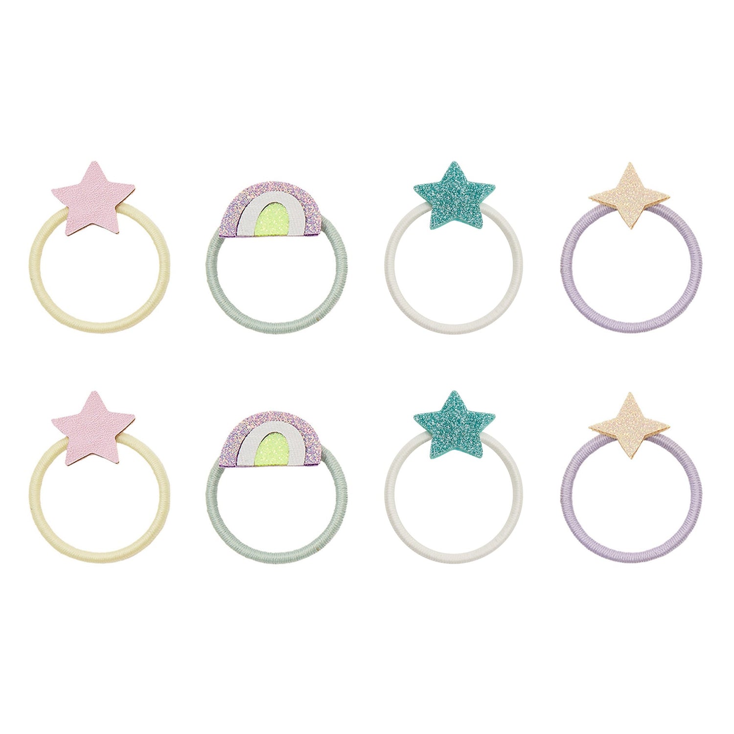 Rainbow And Star Mini Ponies