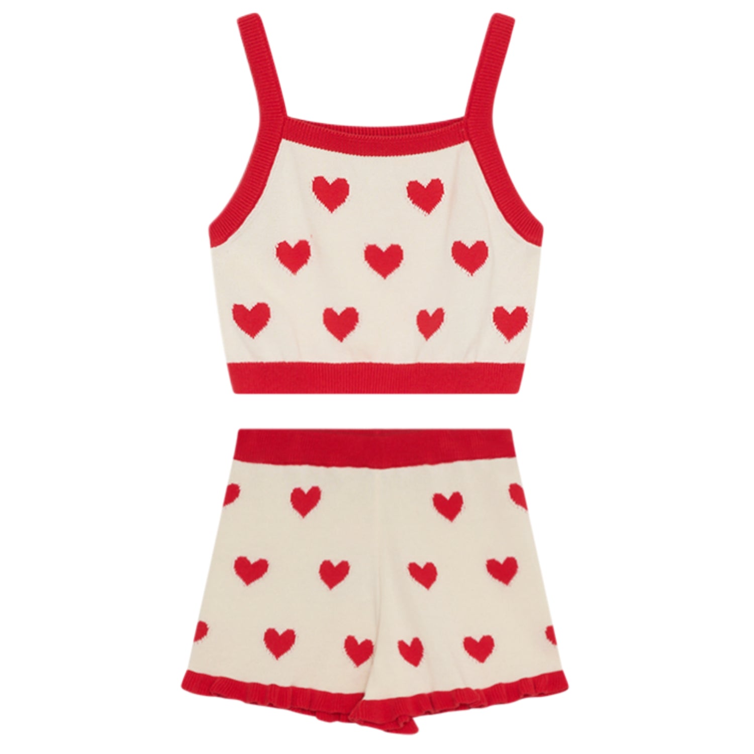 Maqui Hearts Jacquard Set
