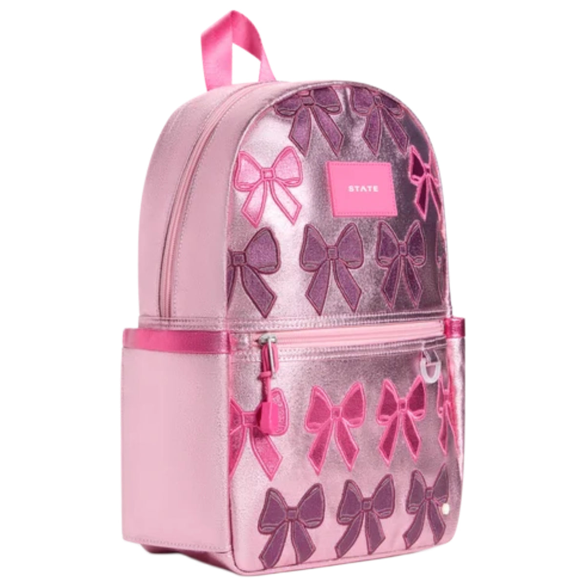 Patchwork Bows Metallic Kane Mini Backpack
