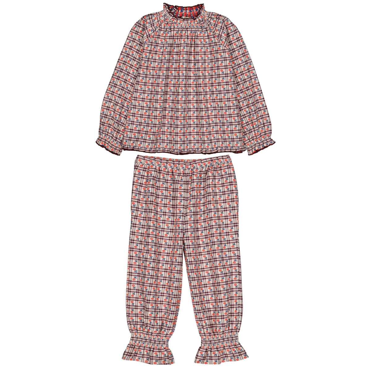 Camelia Check Set