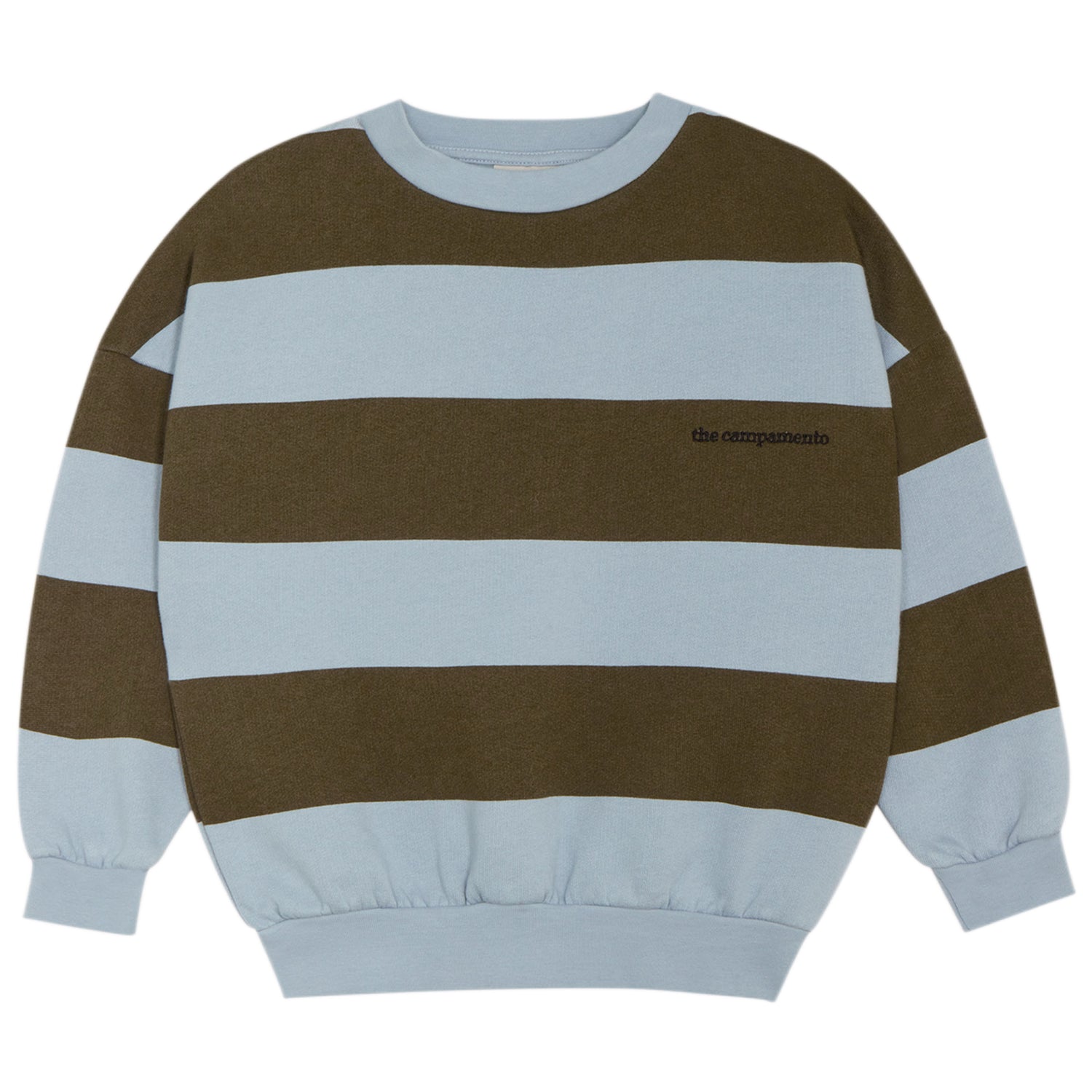 Green Stripes Sweatshirt