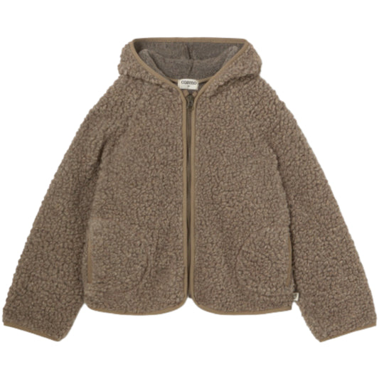 Mélange Sherpa Knit Jacket