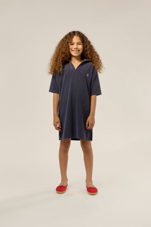 Blue Terry Dress