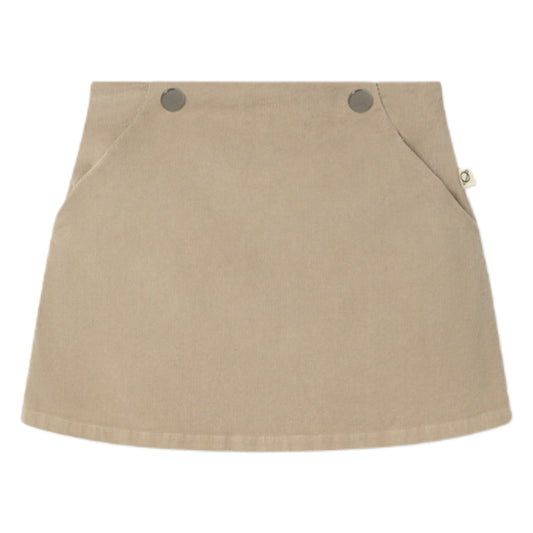 Fine Comfort Beige Corduroy Skirt