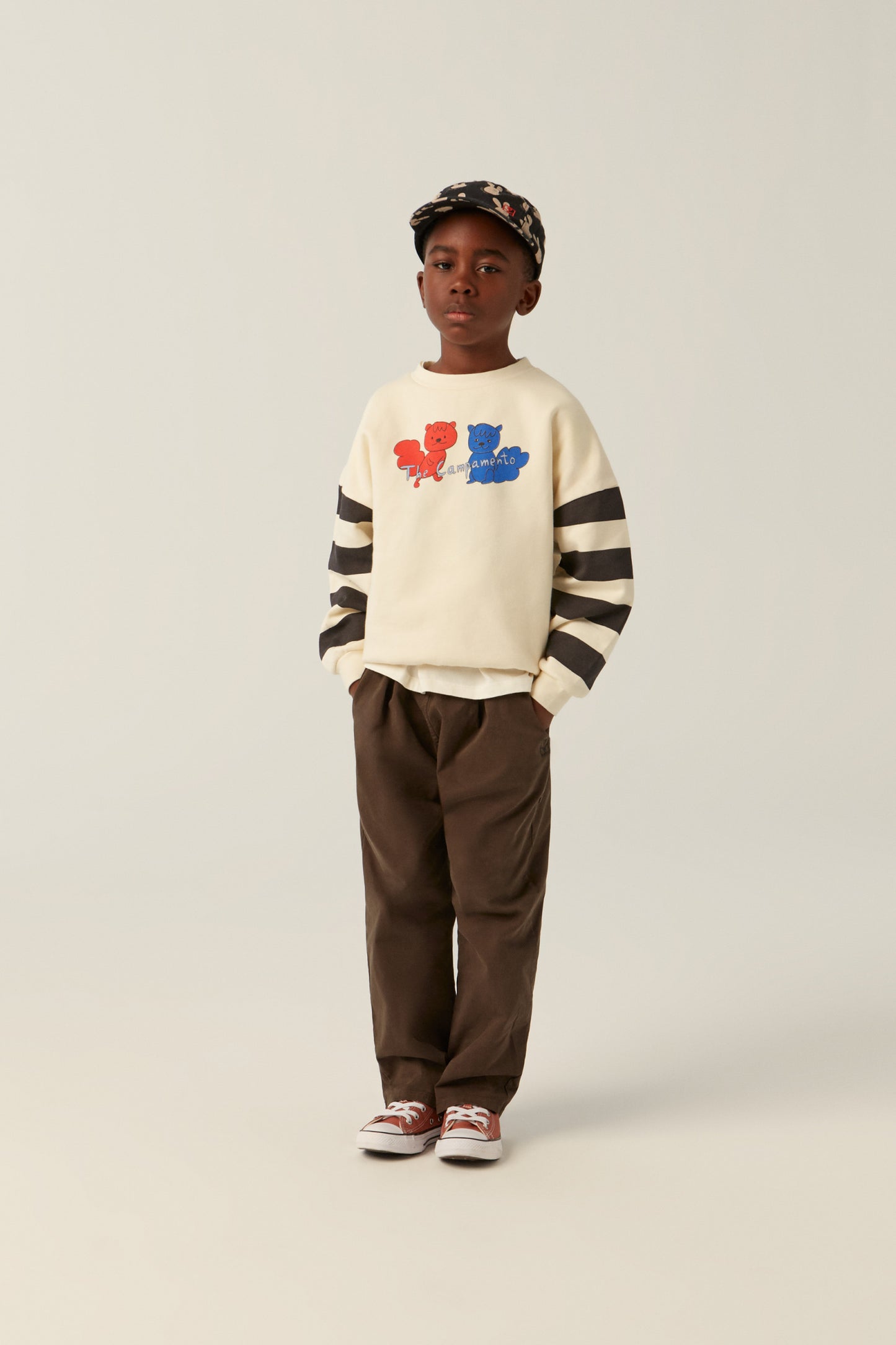 Brown Washed Trousers