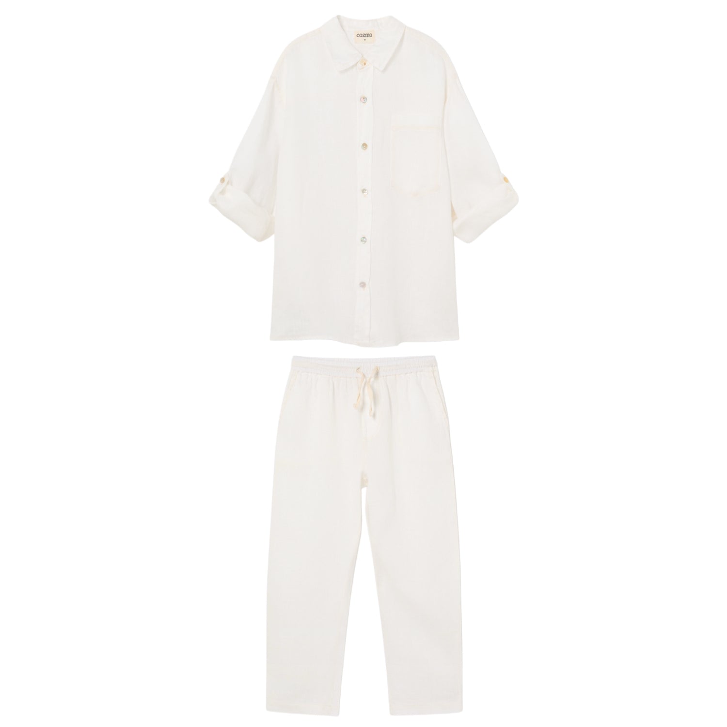 Eric Ivory Linen Set