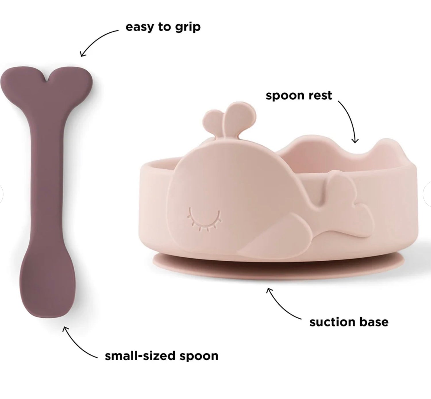 Bowl & Baby Spoon Wally Powder