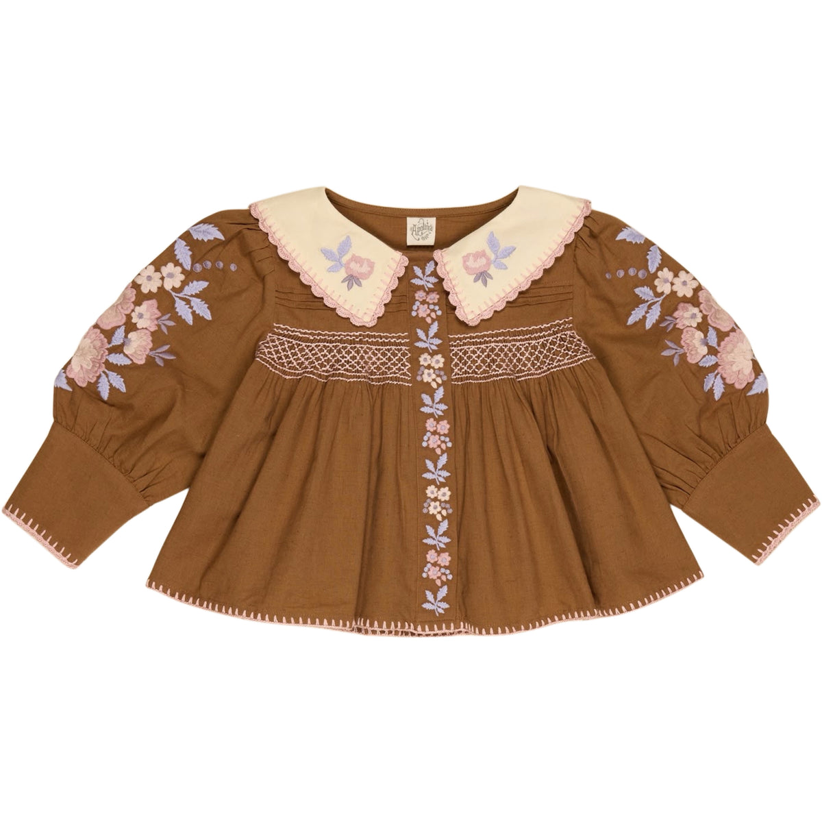 Lora Blouse Chocolate