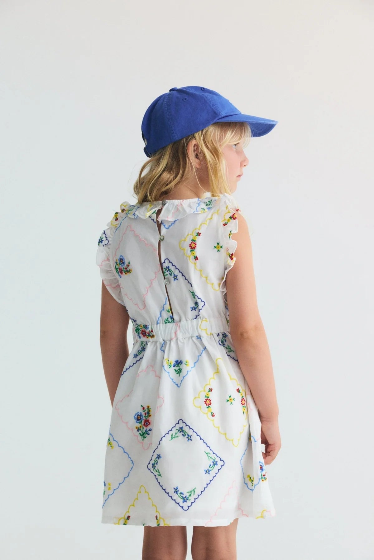Jacinthe Dress Multicolor Embroidery