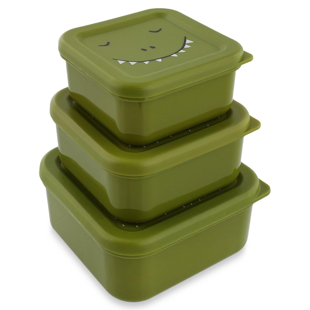 Mr. Dino Snack Box Nesting 3 pcs