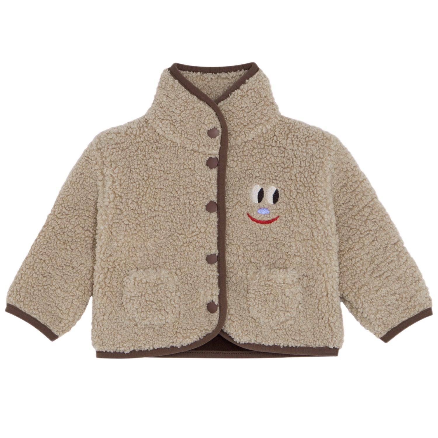 Smiling Face Teddy Baby Jacket