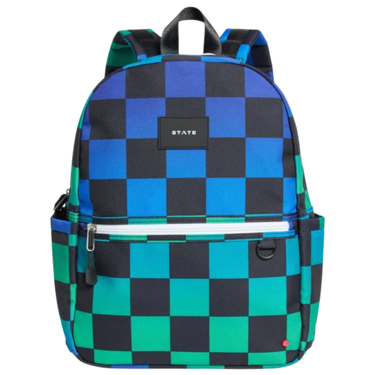 Blue Checkerboard Kane Backpack