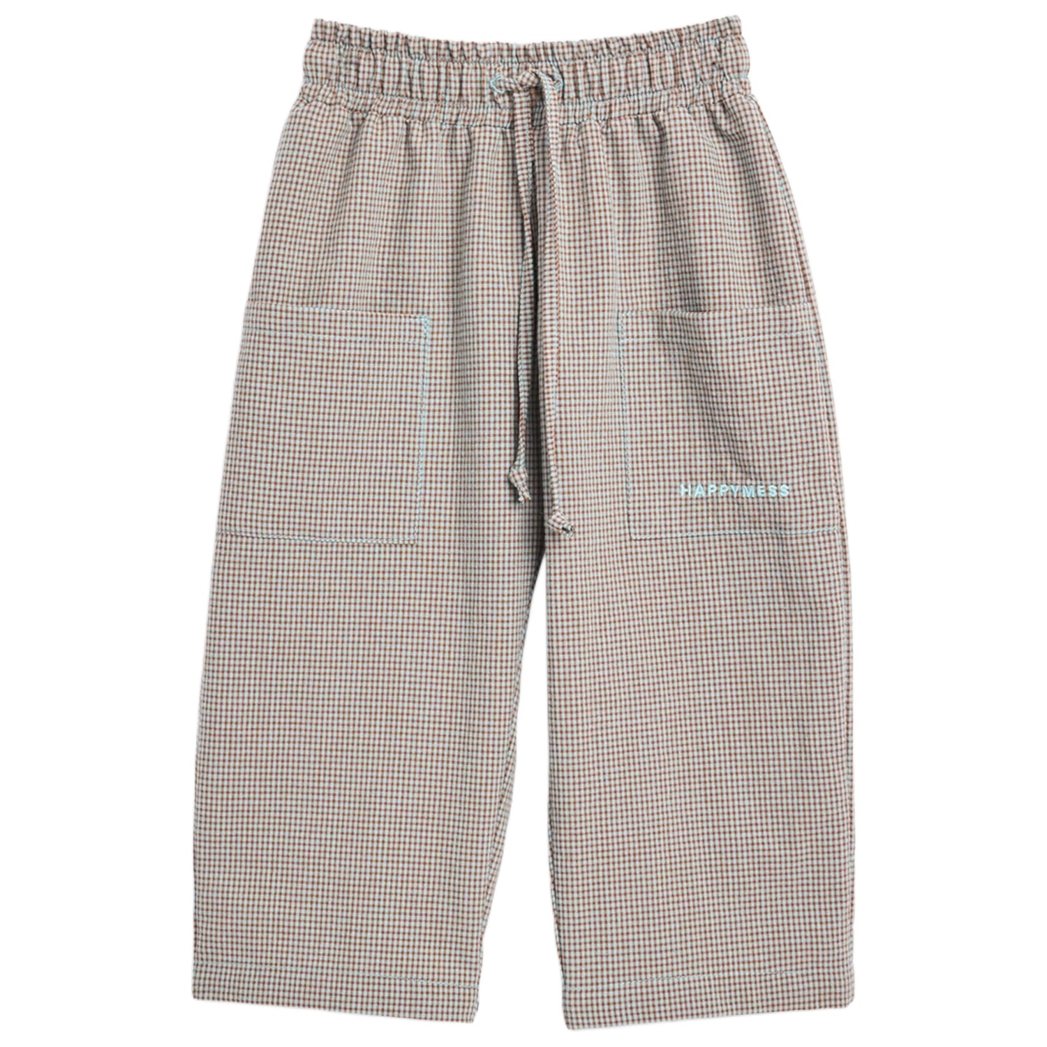 Foggy Brown Vichy Trousers