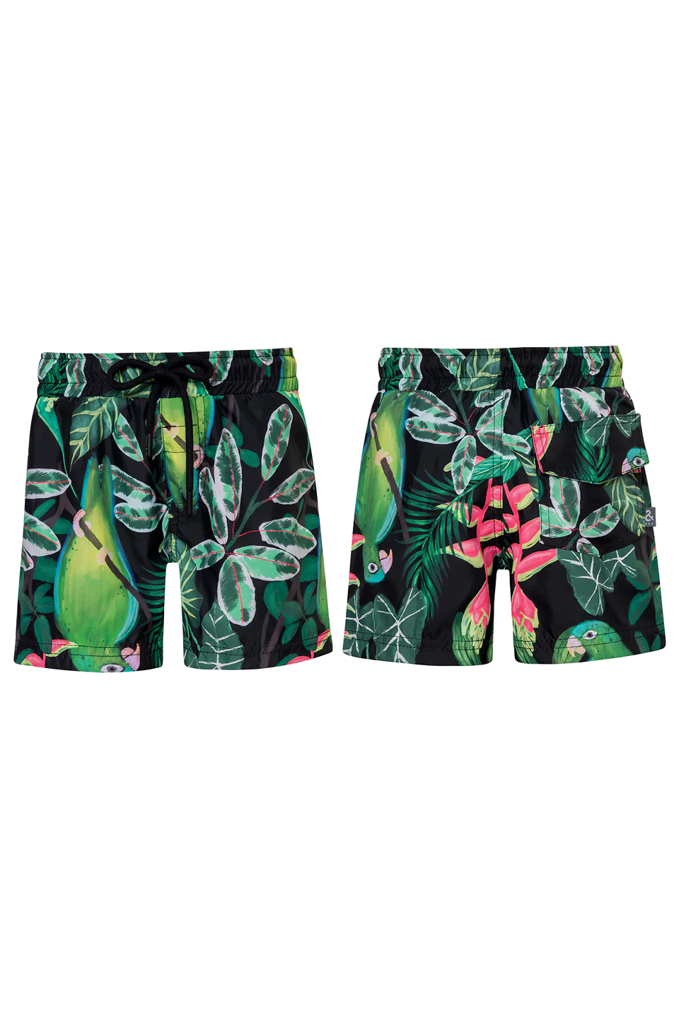 Yeimi Parrot Negro Swimshort