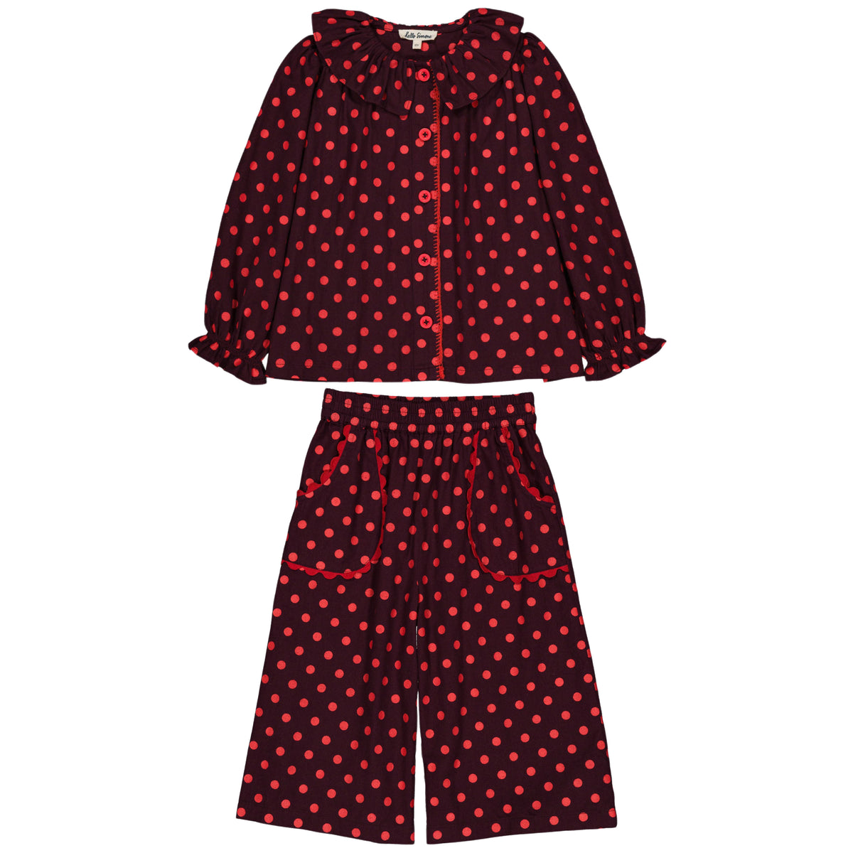 Plum Dots Set