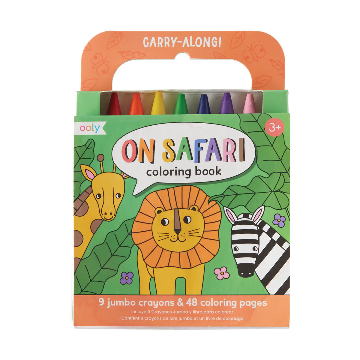 Carry Along On Safari Coloring  Set