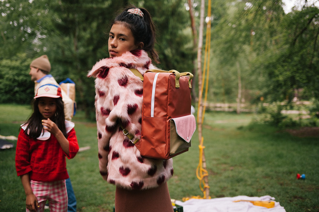 Lighthouse Red Large Backpack