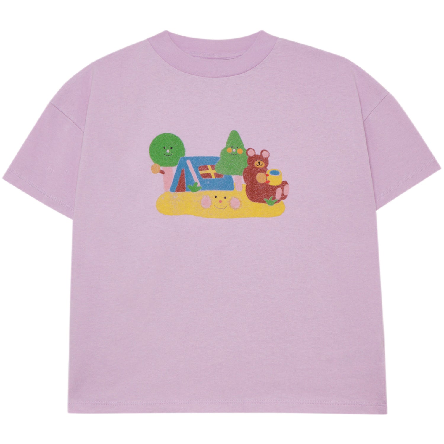Camping Oversize Tshirt