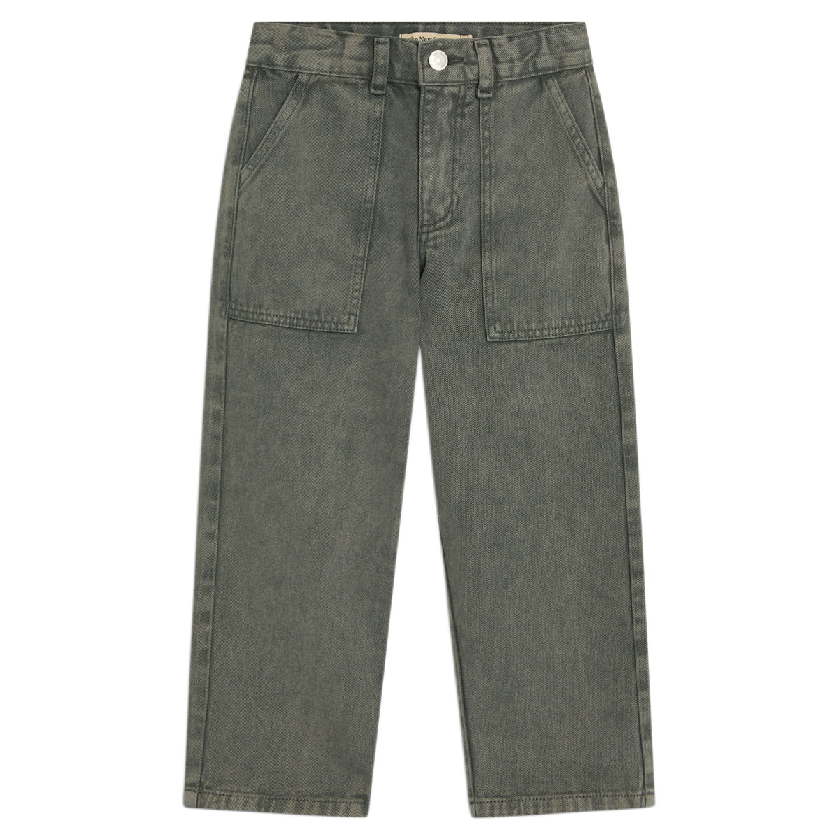 TNS Denim Baggy Pant Tea Leaf
