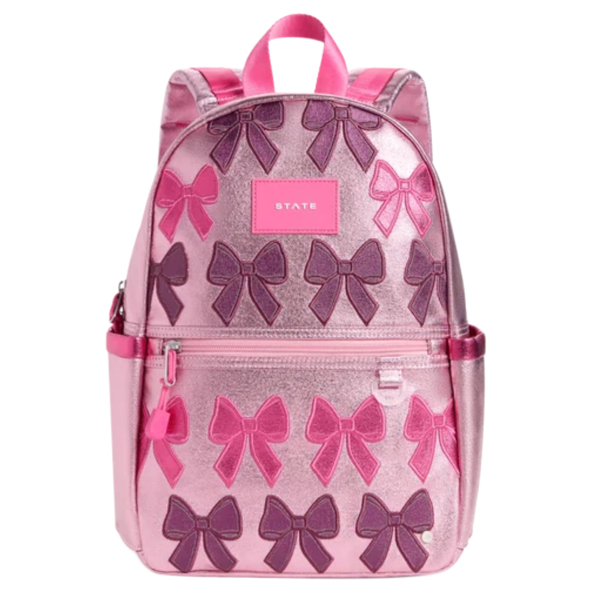 Patchwork Bows Metallic Kane Mini Backpack