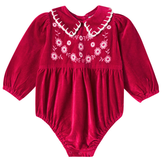 Millie Embroidered  Bodysuit