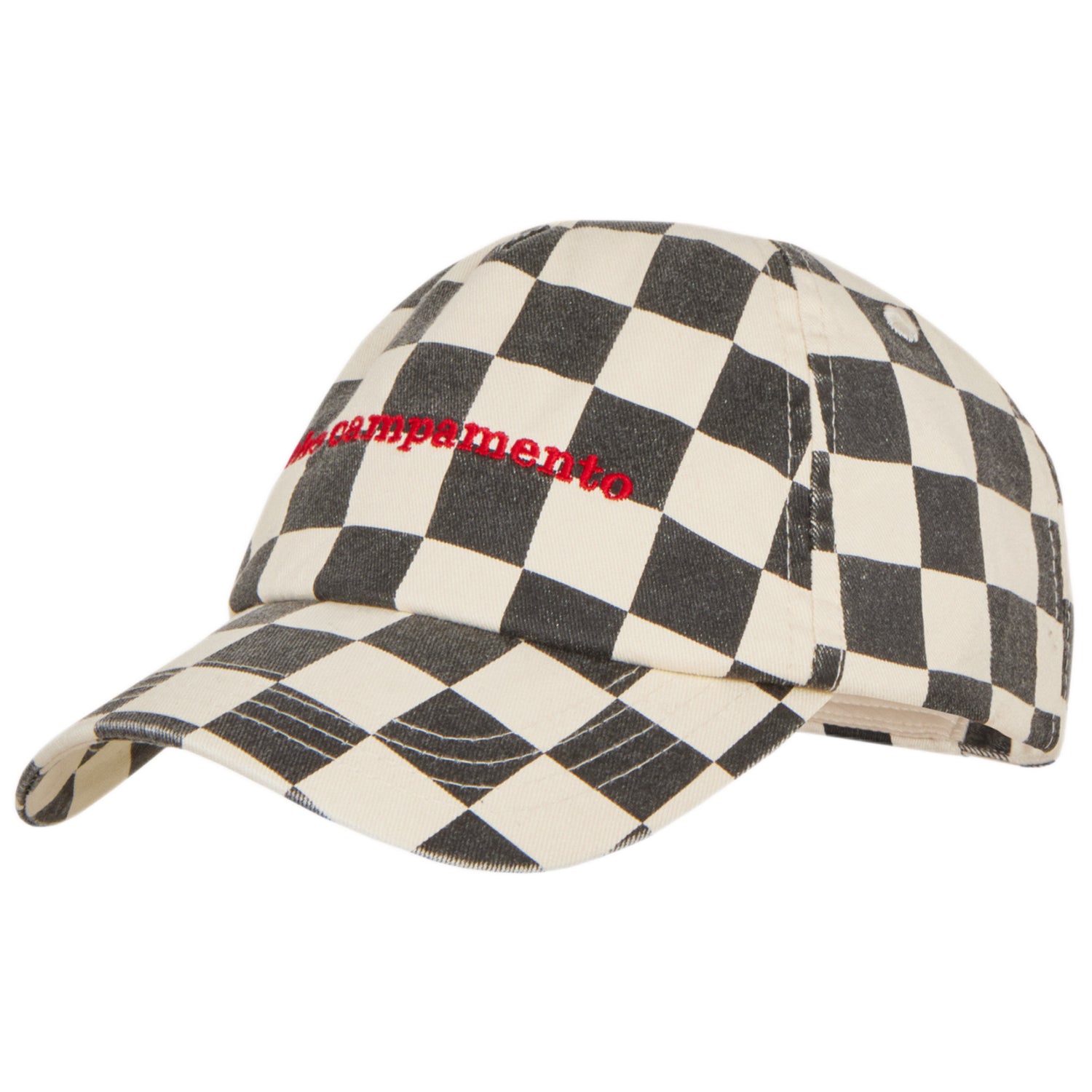 Checked Cap